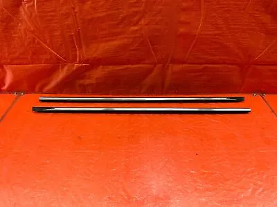 92-93 Honda Civic Coupe & Hatch / Exterior Door Window Glass Trim Set Left Right • $99.95