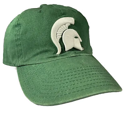 Vintage Michigan State Spartans Hat University Fitted Large Steve & Barry's Cap • $12.79