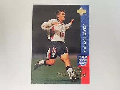 1997-98 Upper Deck England Michael Owen #68 Rookie Card RC • $6.19