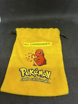 Vintage Pokemon Charmander Drawstring Bag No Marbles • $19.99