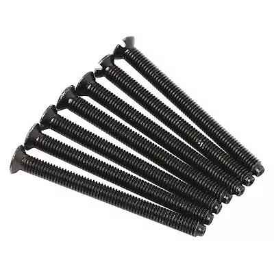 £1.99 • Buy Flat Head Electrical Screws 40mm Long Flat Plate Sockets M3.5 3.5mm Black Nickel