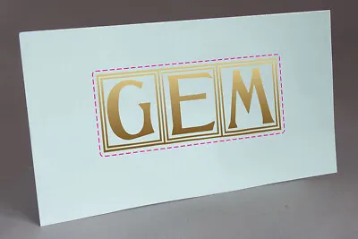 Pre Cut Edison Gem Water Slide Decal Letters • $15