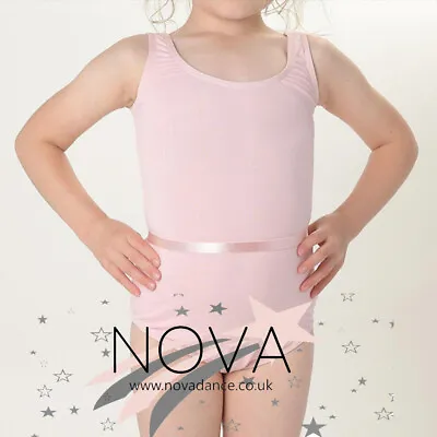 £5.90 • Buy Pink Leotard And Free Tutu Cotton Pink Ballet Various Sizes And Styles UK Made