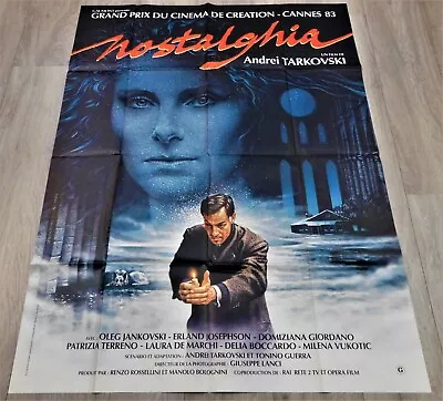 $100 • Buy Nostalghia French Movie Poster Original 47 63 Andrei Tarkovski 1983
