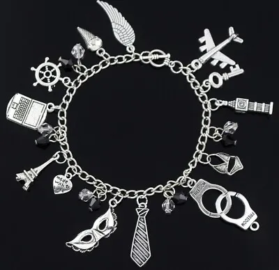 50 Fifty Shades Of Grey Fashion Charm Bracelet  • £5.25