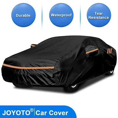 $36.89 • Buy 3 Sizes Waterproof Car Cover For Sedan Upgraded Material Outdoor Protection