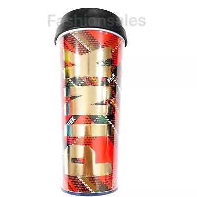 Victorias Secret PINK Thermal Tumbler To Go Coffee Cup Travel Mug - Pick Color • $13.49