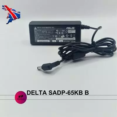 19V 3.42A 65W AC Genuine ASUS DELTA SADP-65KB B POWER CHARGER ADPATER UK • £9.99