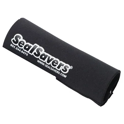 Seal Savers Zip On Fork Covers Seal Guards 44-50mm Short Black Motorcycle • $38.31