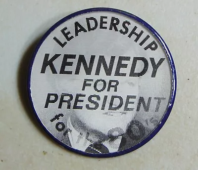 Ted Kennedy 1980 Flasher Campaign Pin Button Political • $2.25