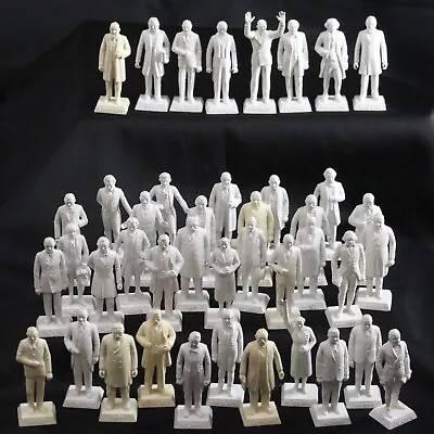 United States Presidents Figures Lot Of 42 Marx Toys 2.75  Tall Un-painted • $47.95