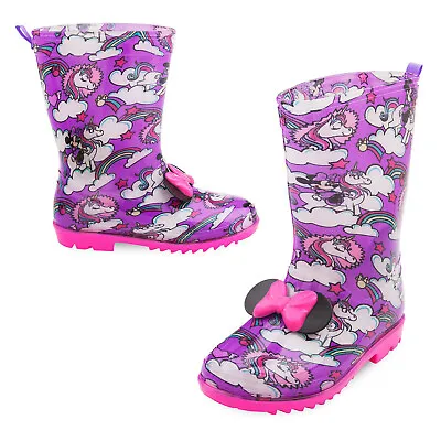 Disney Minnie Mouse Rain Boots For Kids Size 9 • $39.99