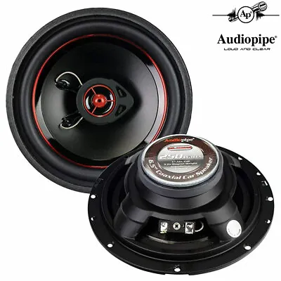 Audiopipe 6.5  2-Way CSL Series Slim Coaxial Car Speakers 250 Watts (1-Pair) • $30.17