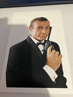 James Bond Postcard  Sean Connery As James Bond   In From Russia With Love • £2.49