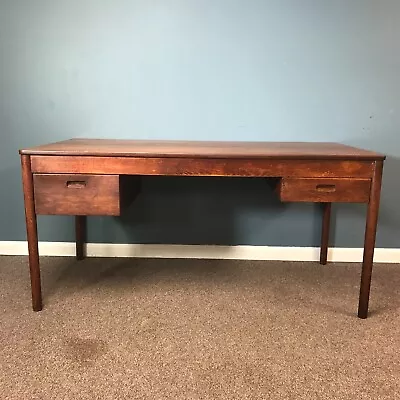 Danish Mid Century Teak Desk • $1050