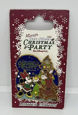 Mickey’s Very Merry Christmas Party 2006 Limited Edition Collector’s Pin • $35.99