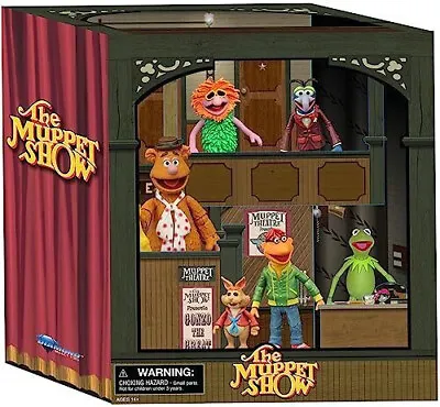 The Muppets Deluxe Backstage Action Figures Boxed Set 24a • $104.98