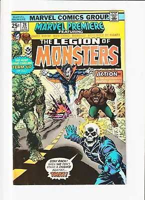 Marvel Premiere #28 Cgc 8.0 First Appearance Of The Legion Of Monsters Morbius • $175