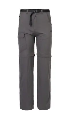 £15.99 • Buy Gelert Atlantis Convertable Trousers Grey Size UK S #REF24