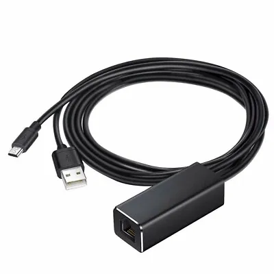 $23.50 • Buy Ethernet Adapter USB To RJ45 Network Card For Fire TV Stick For Chro-mecast