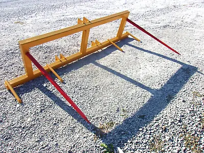 New Shuffett 3 PT. HD Double Bale Spear ----FREE 1000 MILE DELIVERY FROM KY • $1395