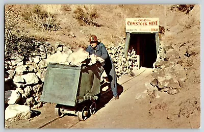 Postcard Occidental Mine - Virginia City Nevada • $3.88
