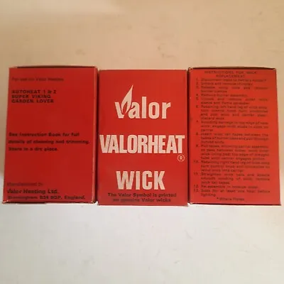 3 Valor Valorheat Wick • £30