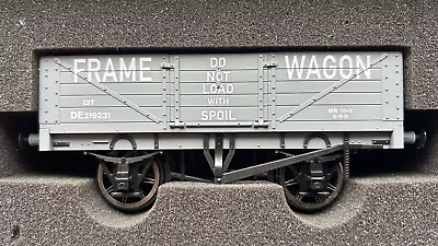 Dapol O Gauge Ltd Edition MU-0-G99008 5 Plank Departmental Frame Wagon  • £35