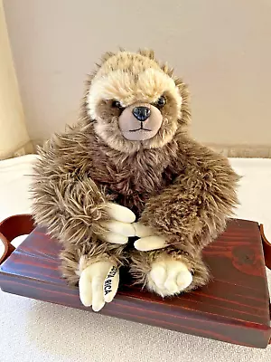 Fauna De Costa Rica Plush Three Toed Sloth  Poppy   Realistic Stuffed Magnets • $9.99