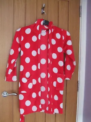 Girls Minnie Mouse Dressing Gown 9 - 10 Years • £2.50