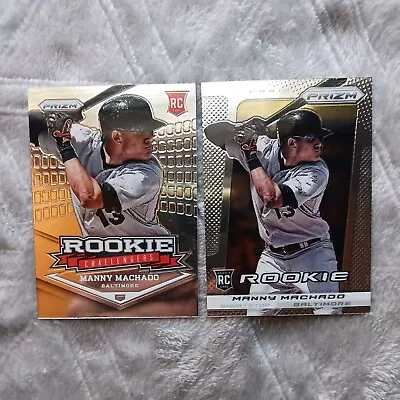 MANNY MACHADO 2013 Panini Prizm Rookie Challengers #RC6 Orioles BASE CARD RC • $6