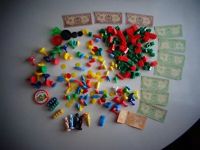 Vintage Lot Of Mixed Game Pieces Parts • $5