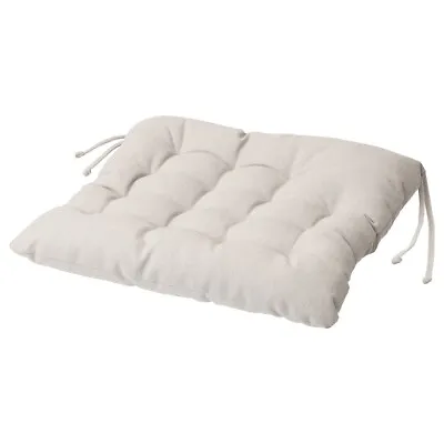 IKEA VIPPÄRT Chair Cushion Beige 38x38x6.5 Cm • £18.90