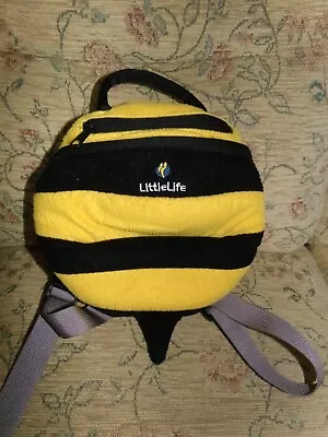 LITTLELIFE Childs BUMBLE BEE Shaped Backpack - NO REINS • £0.99