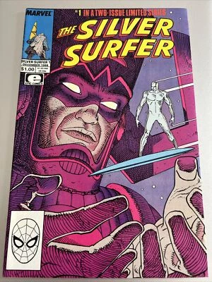 $23.20 • Buy SILVER SURFER #1-1988 - MARVEL COMICS Epic-Moebius Comic Book HIGH GRADE Copy