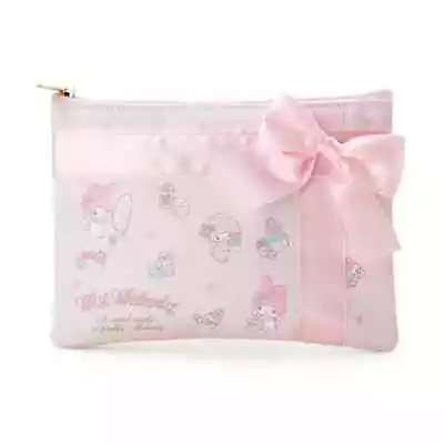 Sanrio Japan My Sweet Piano My Melody Bow Makeup Bag Flat Pouch Ribbon Series • $29.99