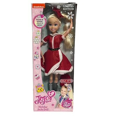 New JoJo Siwa Holiday JoJo Doll Limited Edition Target Exclusive 17  Nickelodeon • $154.65