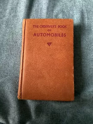 The Observer's Book Of Automobiles 1959 • £5