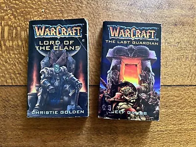 WarCraft - The Last Guardian & Lord Of The Clans - Lot Of 2 Books • $23