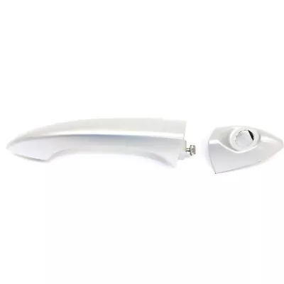 Exterior Door Handle For 2000-2006 BMW X5 Front Driver Side Silver Plastic • $33.55