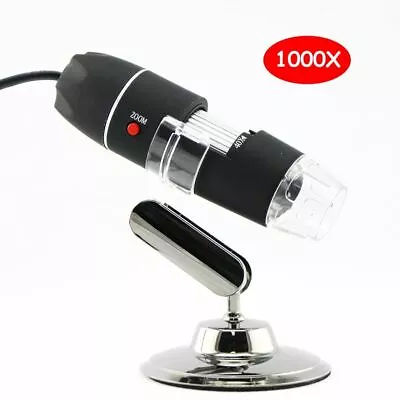 $24.99 • Buy Digital Microscope USB Endoscope Camera Portable Handheld Celestron 1000X LED