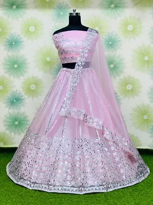 Wedding Pakistani Lehenga Lengha Wear Choli Party Bollywood Designer Rtc Indian • $82.49