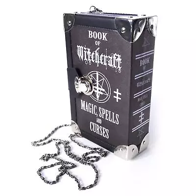 £32.99 • Buy Poizen Industries Magic Spells Bag Ladies Black One Size Goth Punk Emo Book