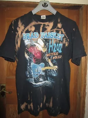 Brad Paisley Country And Western Music Tour T Shirtsize Xl.usa Tour H2o Album • £19.99