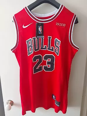 Michael Jordan Chicago Bulls NBA Basketball Jersey Size Large • $49.95