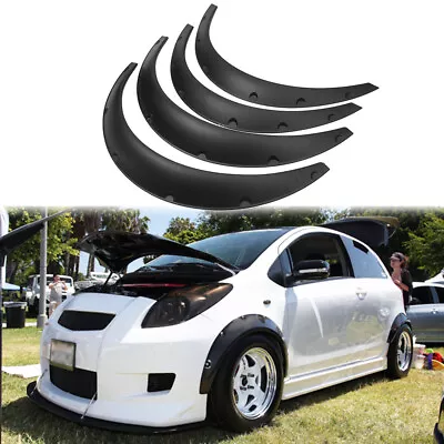 4.5  Fender Flares Extension Wide Wheel Arches Body Kit For Toyota Yaris 2005-22 • $75.99