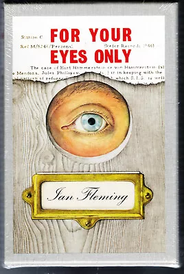 IAN FLEMING FOR YOUR EYES ONLY  FEL W/DJ SLIPCASE SEALED IN PUBLISHER SHRINKWRAP • $219.99