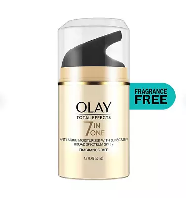 Olay Total Effects Face Moisturizer SPF 15 Fragrance-Free 3.4 Fl. Oz. • $67.96