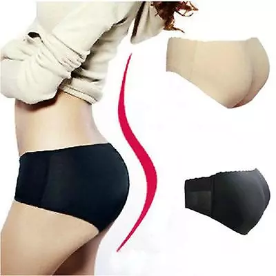 Seamless Bum Padded Panties Butt Hip Enhancer Sexy Underwear Knickers Shapewear • £6.28