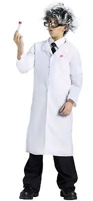 £13.75 • Buy Boys Child Mad Scientist Dr. Doctor White Lab Coat Costume